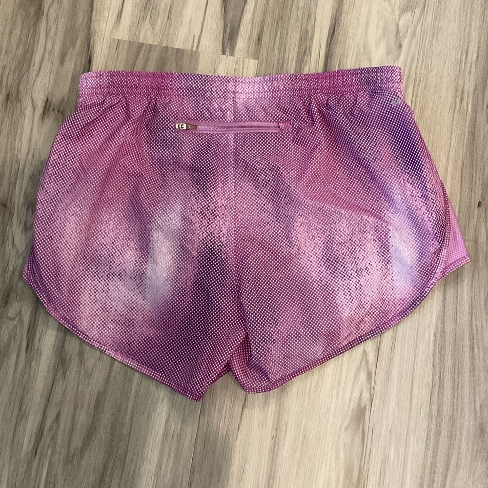Nike Women's Purple Athletic Running Shorts - Picture 2 of 5
